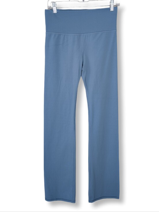 Athleta Pants - 😍 Athleta Womens Elation Straight Leg Pant Leggings Blue Size Medium High Rise
